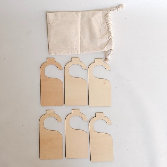 BEAUTIFUL FEPHAS Wooden Toddler Closet Dividers Floral bnip KEEPSAKE PIECE - Picture 4 of 5